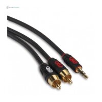 QED Profile 3,5 JACK → 2 RCA kabelis